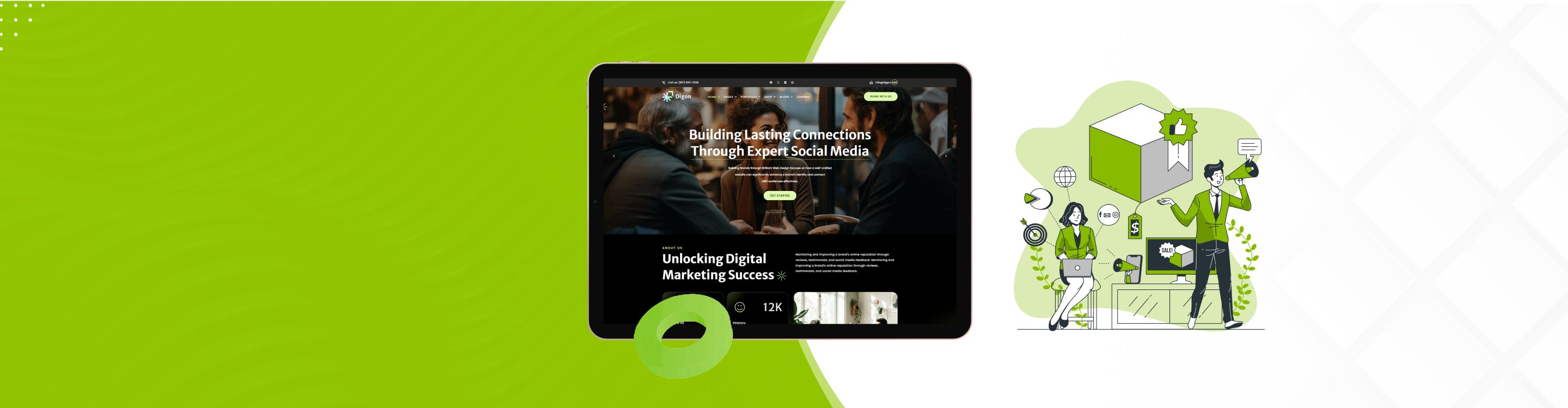 Boost Your Rankings with Digon: SEO & Digital Marketing Theme