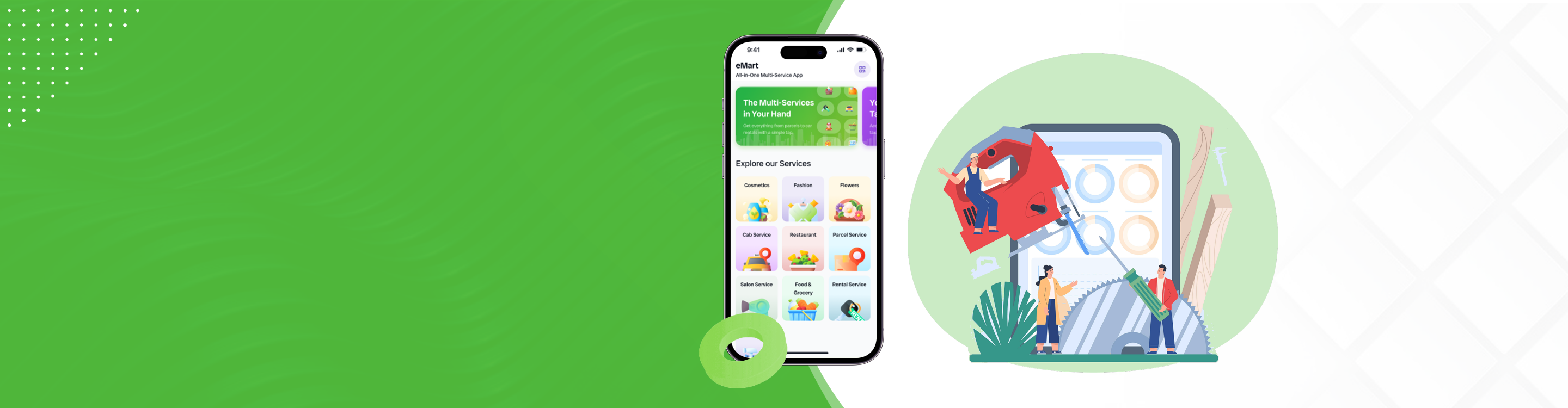 eMart: On-Demand Service Provider App