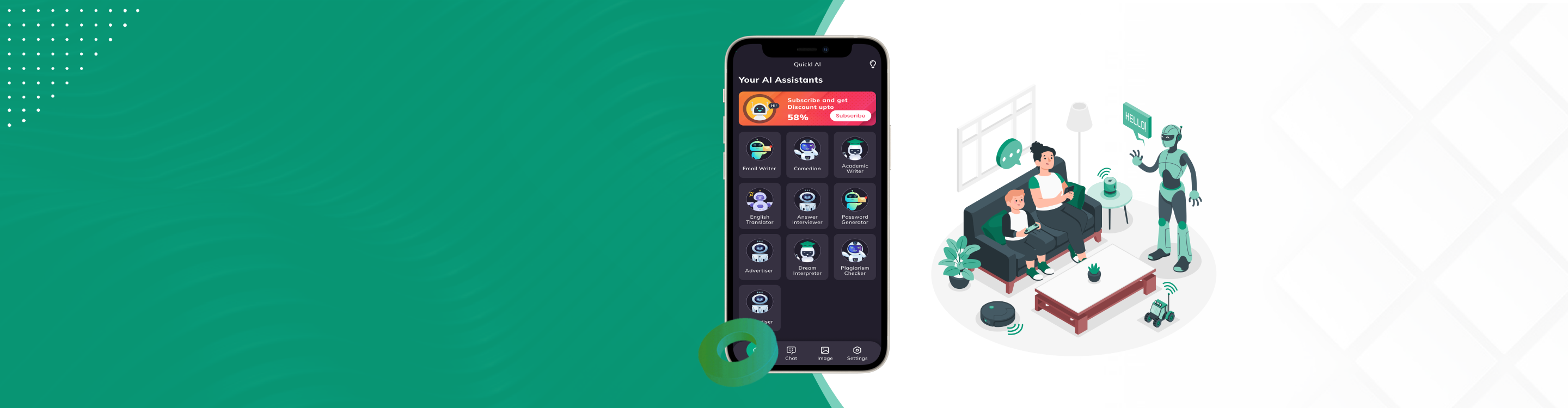QUICKL: ChatGPT Flutter App with AdMob & Plans