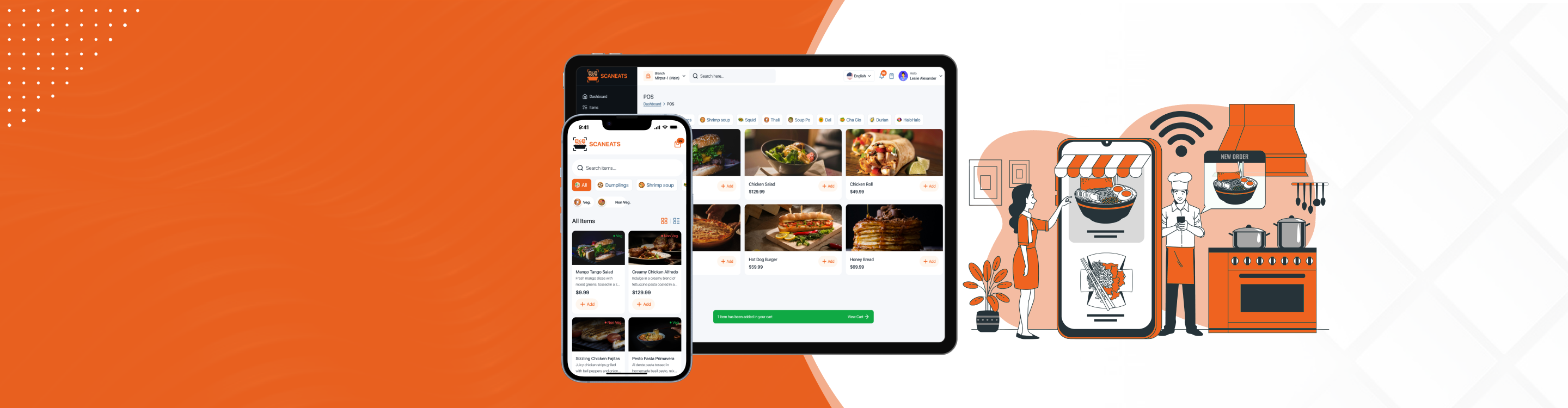 ScanEats: QR Menu Maker & Table Ordering System