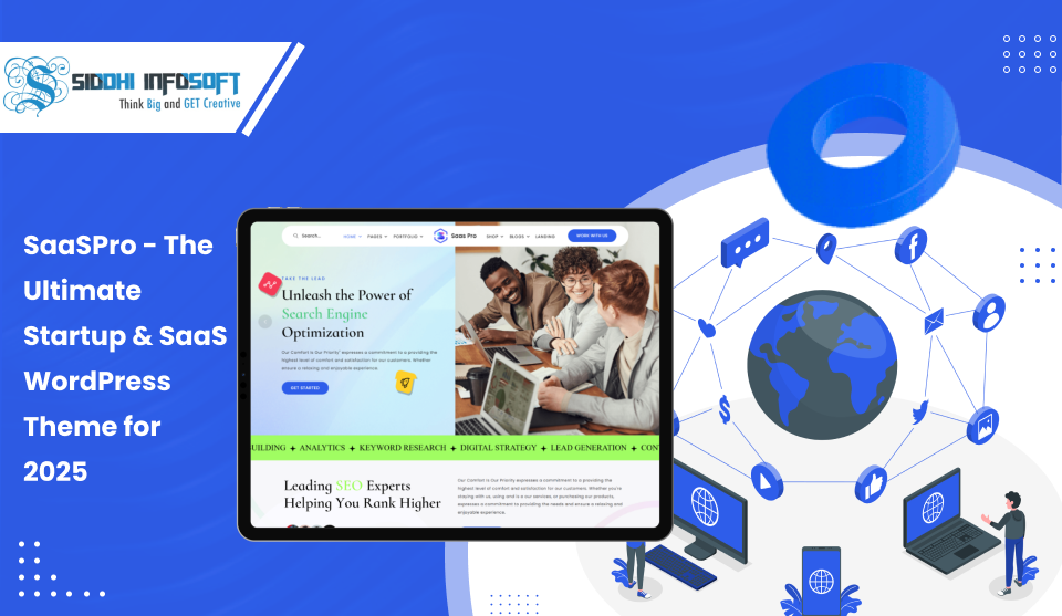 SaaSPro - Top Startup & SaaS WordPress Theme 2025