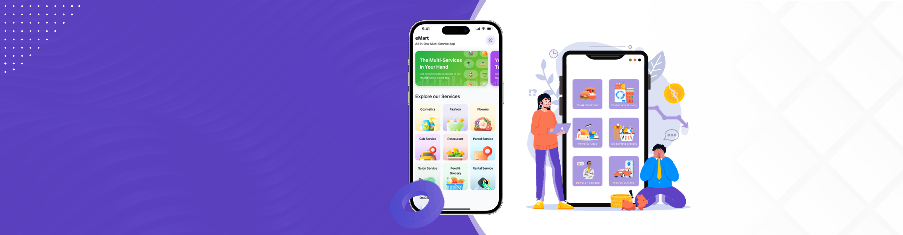 eMart: Updated On-Demand Service Features & Perks