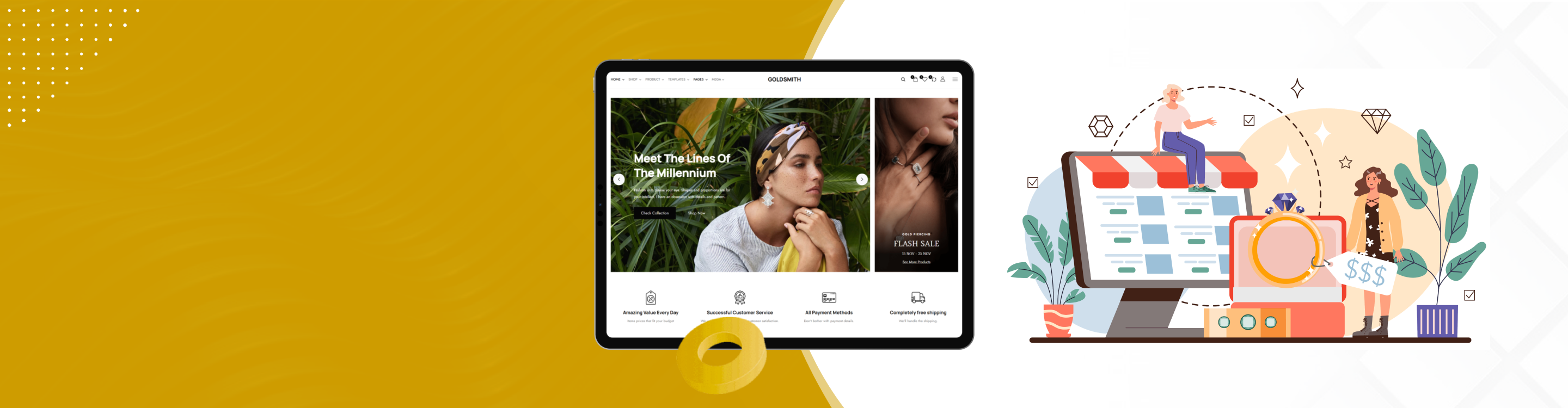 Goldium: Best WooCommerce Theme for Jewelry Stores