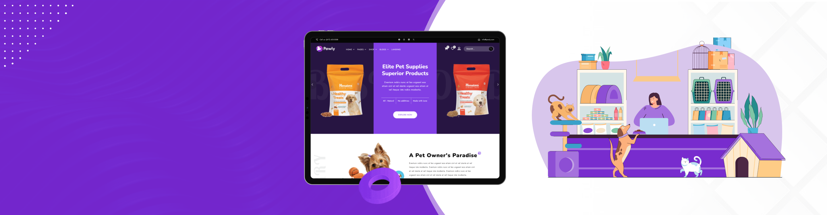 Pawly – The Ultimate Pet Store WooCommerce Theme