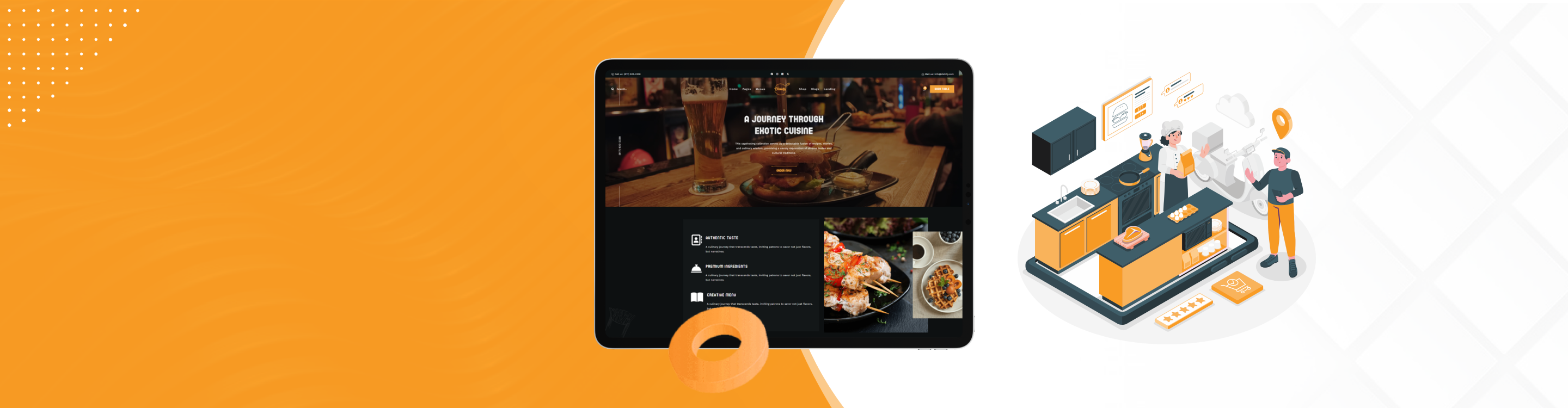 Dishify: Create Stunning Restaurant Websites Easily