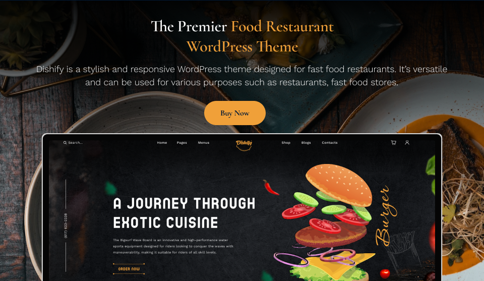 Dishify: Create Stunning Restaurant Websites Easily