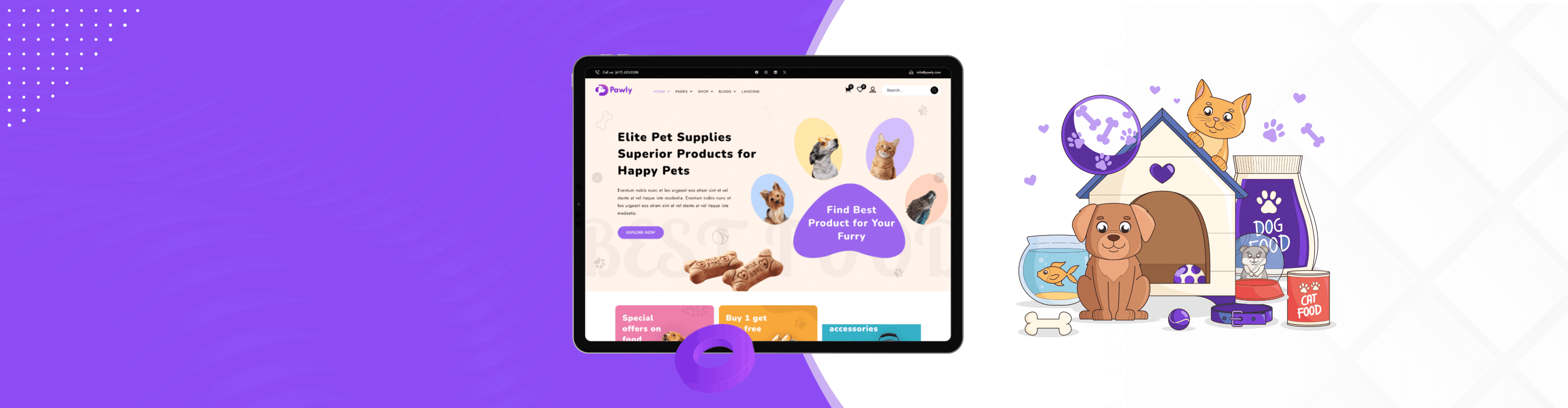 Pawly: The WooCommerce Theme Every Pet Store Needs