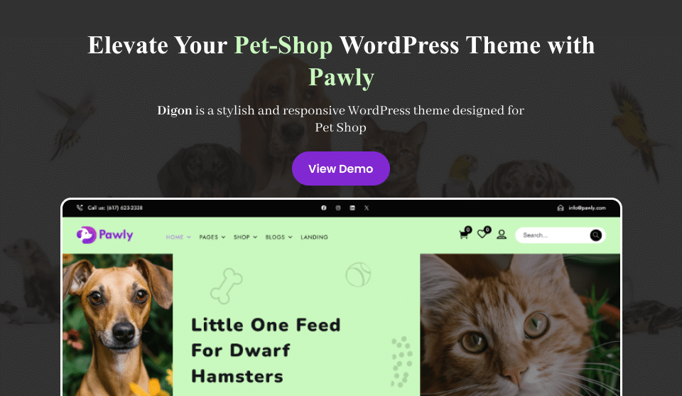 Pawly: The WooCommerce Theme Every Pet Store Needs
