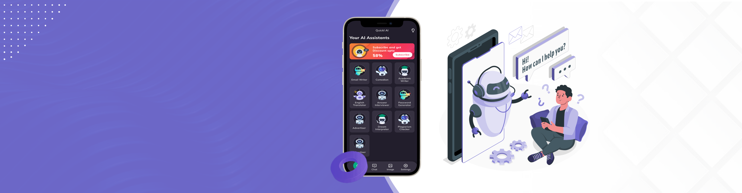 QUICKL: ChatGPT Flutter App with AdMob & Plans