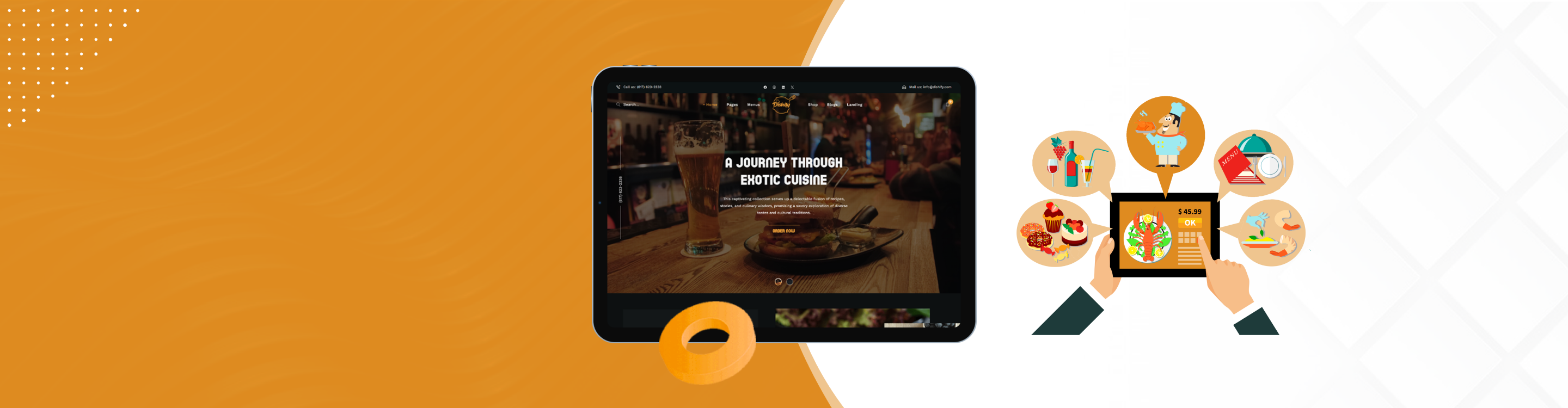Dishify: Boost Your Restaurant Website Design