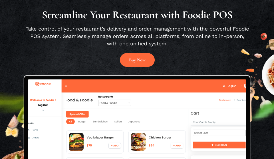 Foodie POS | Next-Level POS System for Restaurants
