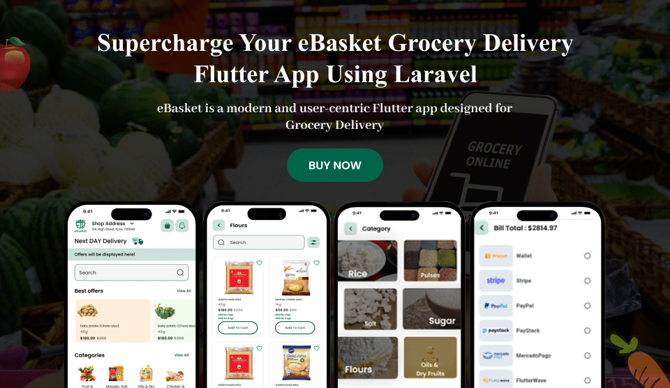 Introducing eBasket 3.1 – Single Vendor App