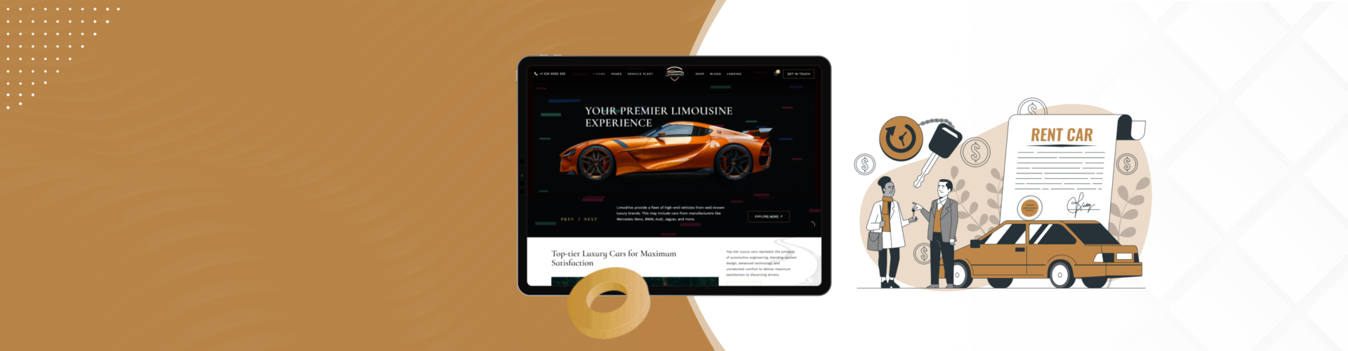 LimoDrive – Premium Car Rental & Limousine Theme