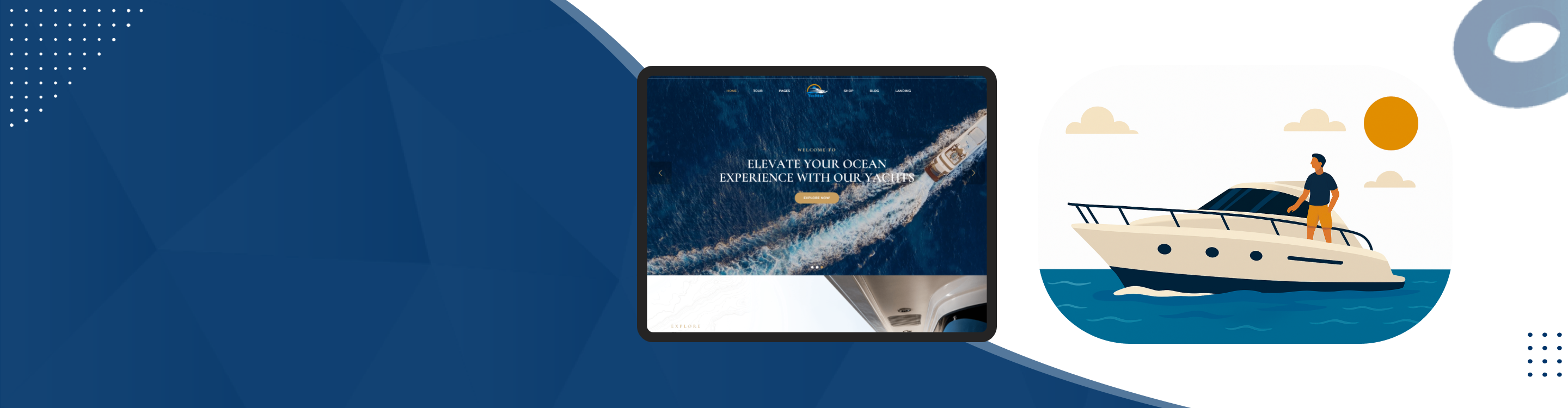 Yachter: Luxury Yacht & Boat Travel WordPress Theme
