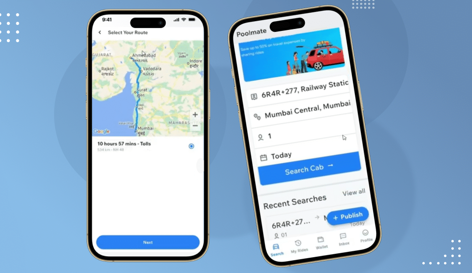 PoolMate – The Ultimate BlaBlaCar Clone for Building a Profitable Carpooling App in Flutter