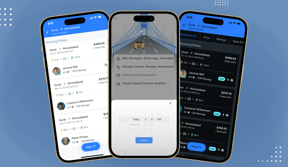 PoolMate – The Ultimate BlaBlaCar Clone for Building a Profitable Carpooling App in Flutter