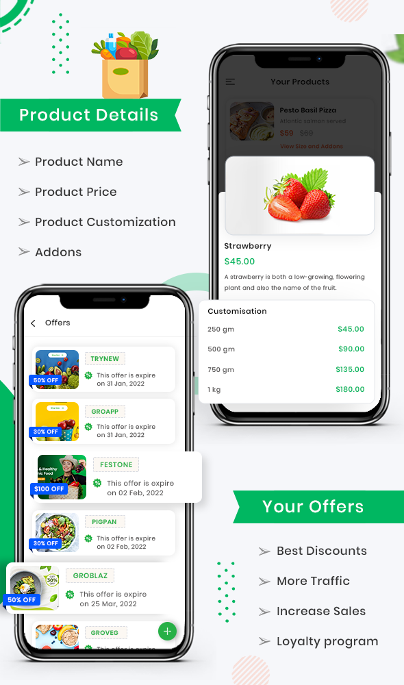 GroMart | Grocery Store App | Grocery Delivery | Multivendor Grocery Flutter App - 14