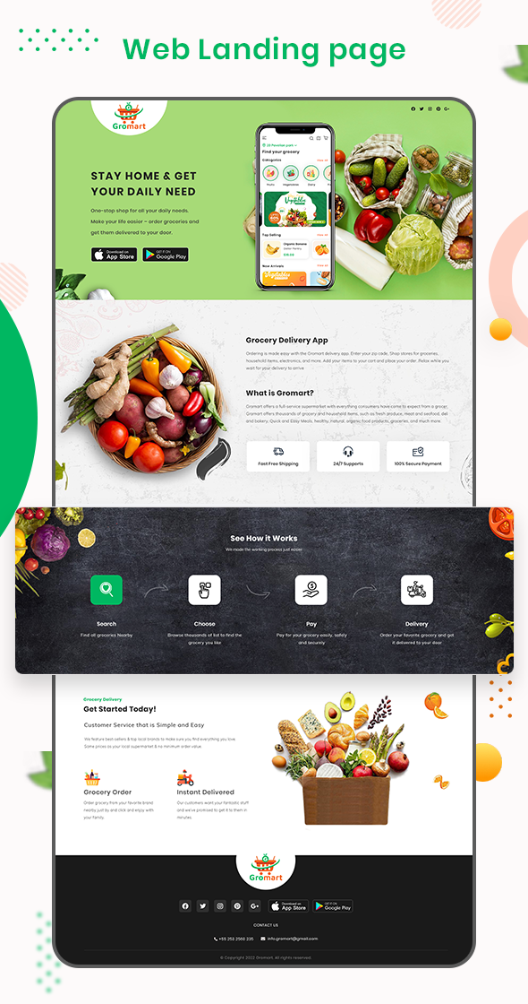 GroMart | Grocery Store App | Grocery Delivery | Multivendor Grocery Flutter App - 21