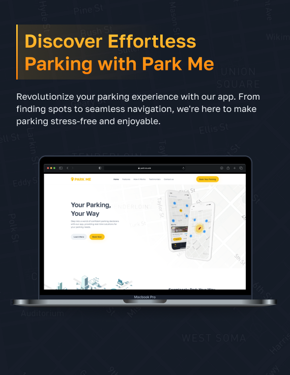 ParkME - Flutter Complete Car Parking App | Parking Spot Booking App - 12