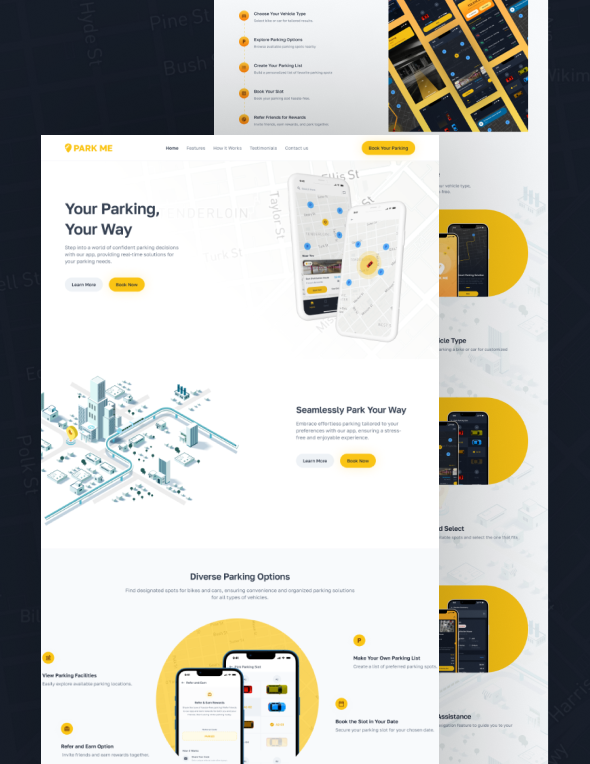ParkME - Flutter Complete Car Parking App | Parking Spot Booking App - 13
