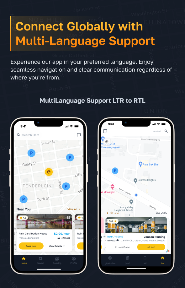ParkME - Flutter Complete Car Parking App | Parking Spot Booking App - 7