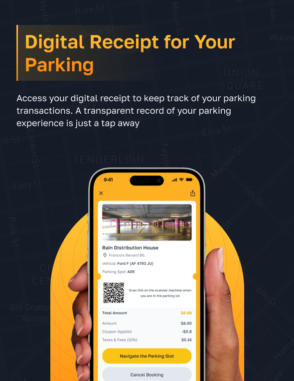 ParkME - Flutter Complete Car Parking App | Parking Spot Booking App - 11