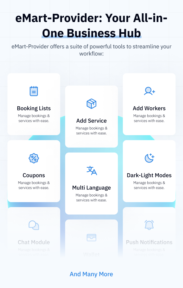 eMart - Service Provider app for On-Demand Service - 5