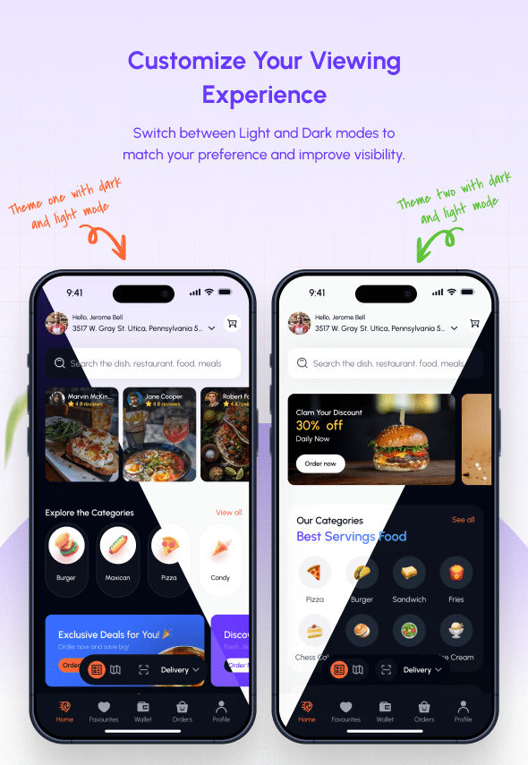 Foodie | UberEats Clone | Food Delivery App | Multiple Restaurant Food Delivery Flutter App - 10