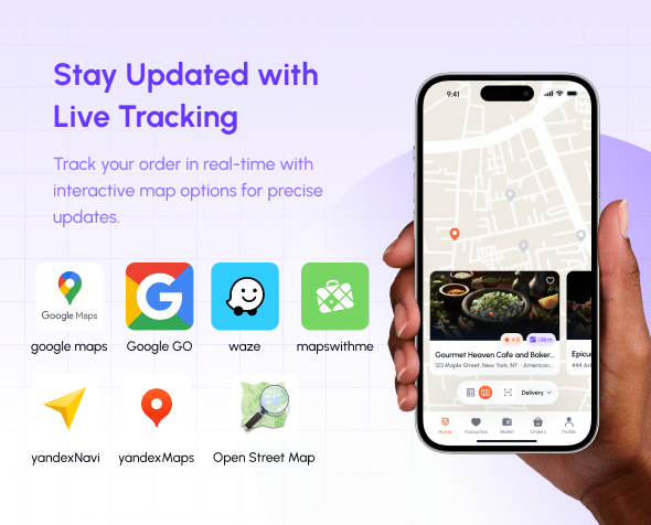 Foodie | UberEats Clone | Food Delivery App | Multiple Restaurant Food Delivery Flutter App - 11